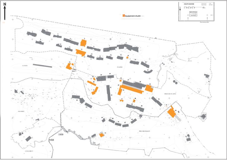 Établissements administratifs communaux, ensemble du génie civil