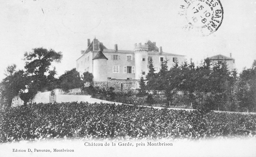 Maison noble, puis maison forte (?), puis demeure, dite château de la Garde