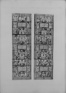 Ensemble des deux verrières de la chapelle