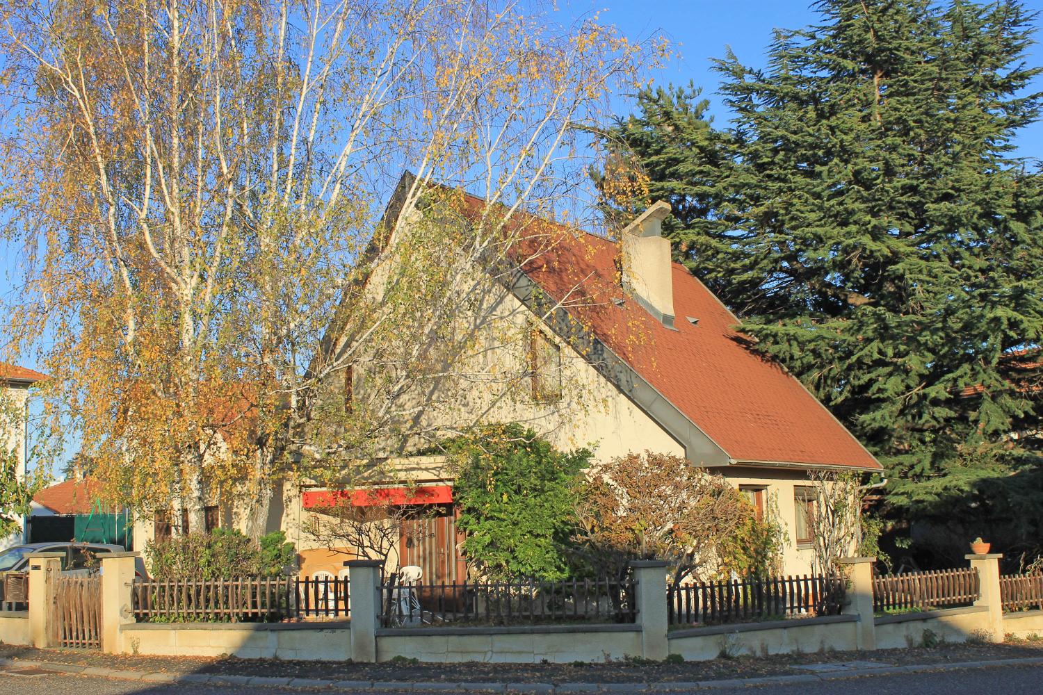 Le Cendre, la maison B., 1974, Thierry HÉBERT architecte