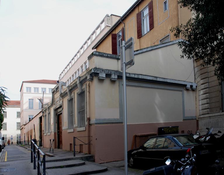 Lycée Ampère, annexe Perrache, actuellement collège Jean-Monnet, annexe Catelin