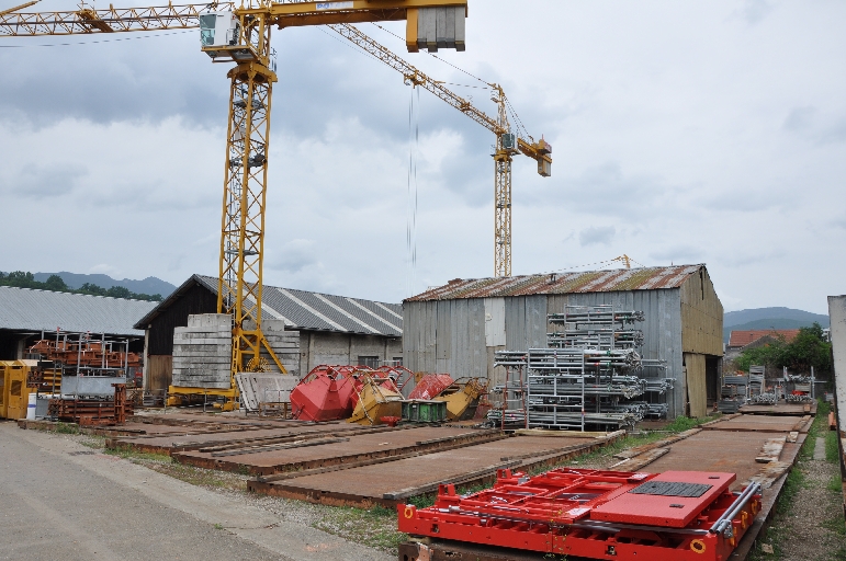 Edifice artisanal, Maison Grosse et Gerlat, puis usine de fabrication de matériaux de construction, entreprise de travaux publics, Entreprise Léon Grosse et Cie, actuellement Entreprise générale Léon Grosse