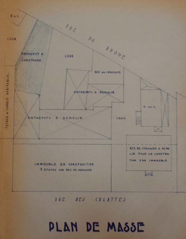 Usine de petite métallurgie dite zinguerie plomberie Berthet