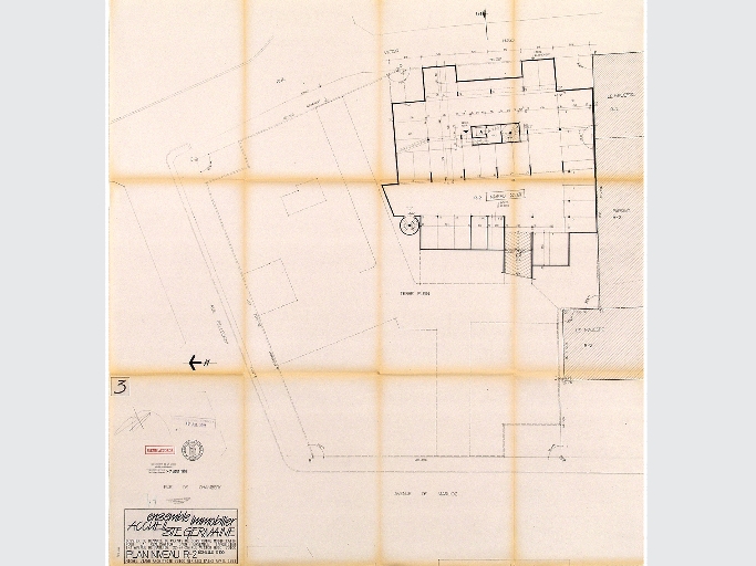 Immeubles, hôtel de voyageurs et maison de retraite, ensemble immobilier Accueil Sainte-Germaine