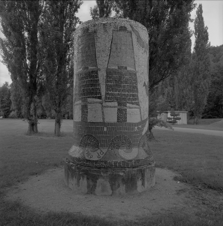 Ensemble des sculptures contemporaines de Sail-sous-Couzan