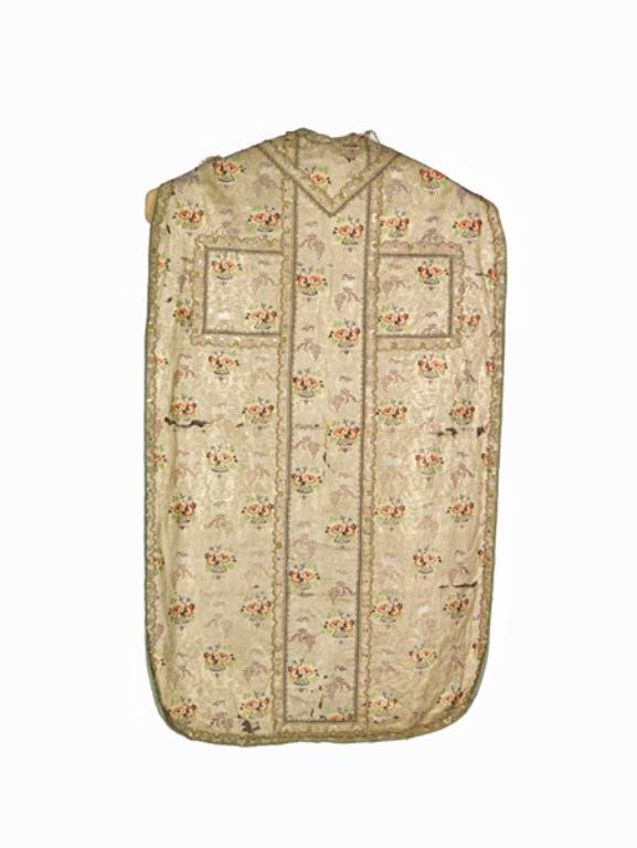 chasuble, voile de calice : ornement doré