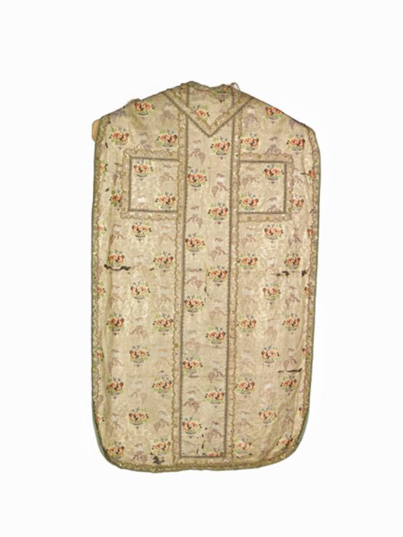 chasuble, voile de calice : ornement doré