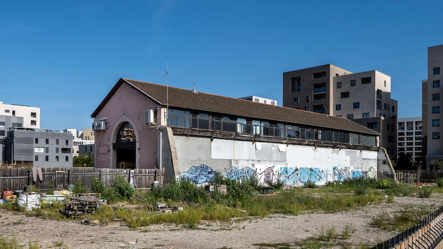 Usine d'appareils de levage et de manutention Jules Weitz actuellement parc d'activité