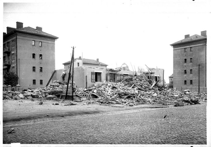 Cité ouvrière dite cité SNCF (détruite), actuellement Hôtel de région