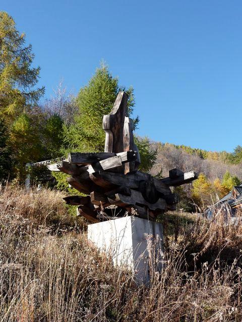 Sculpture : Forces vives (oeuvre détruite)