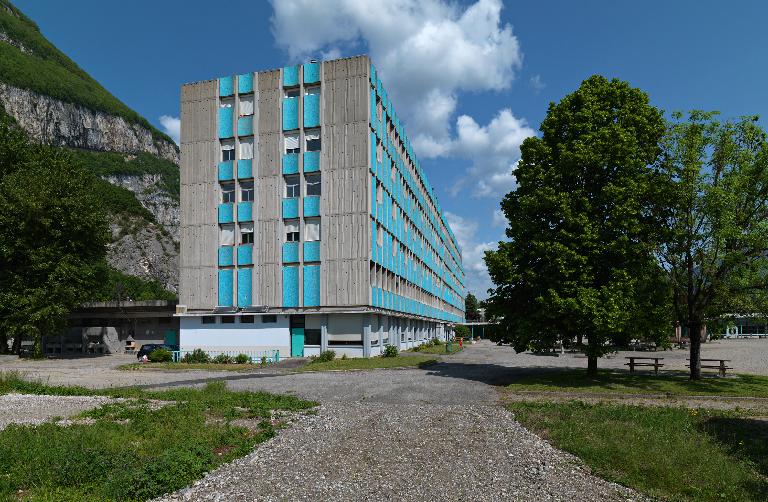 Lycée technique et collège d'enseignement technique, dit Cité technique du bâtiment, actuellement lycée des métiers du bâtiment dit lycée Roger-Deschaux