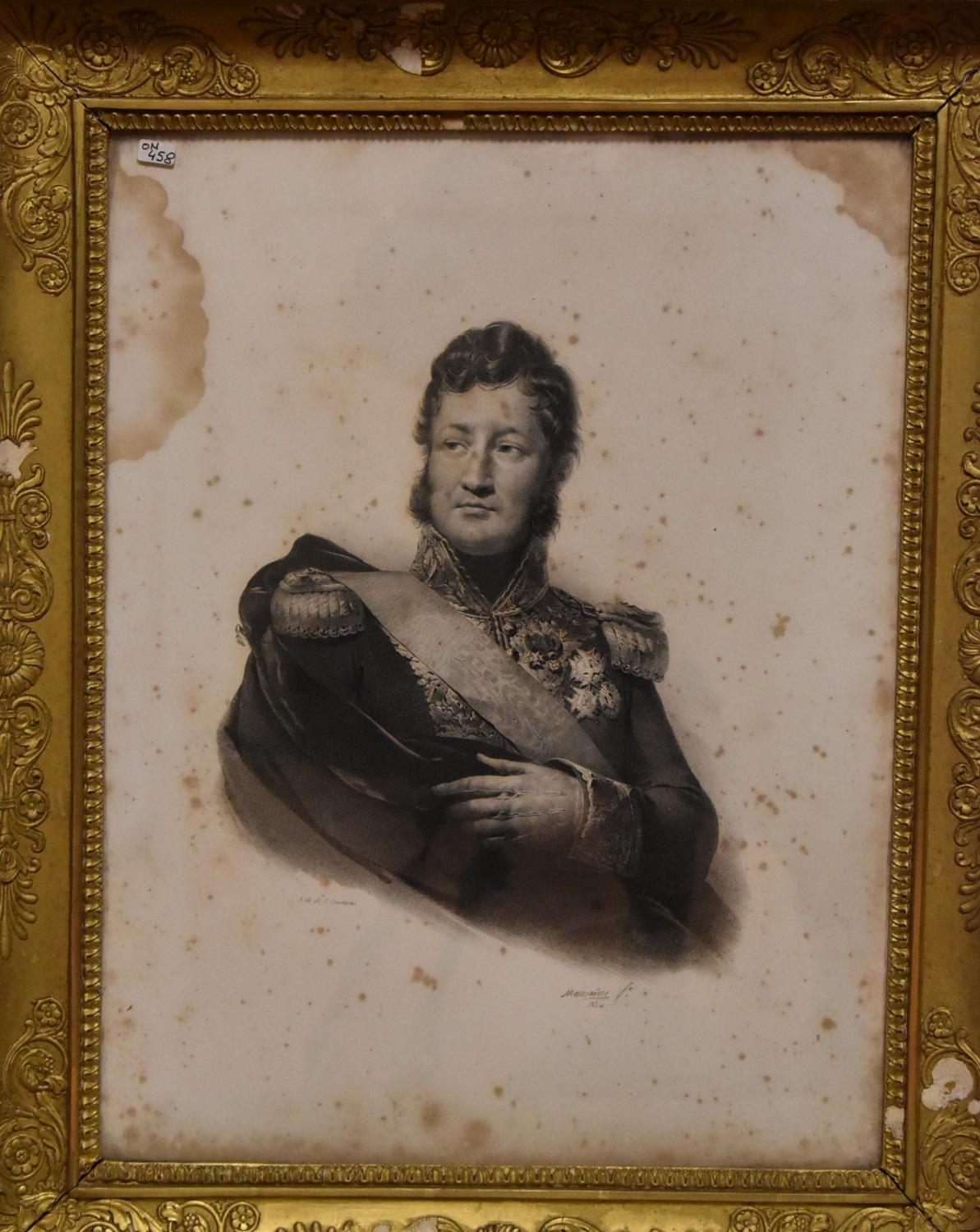 Estampe - Portrait de Louis Philippe d'Orléans