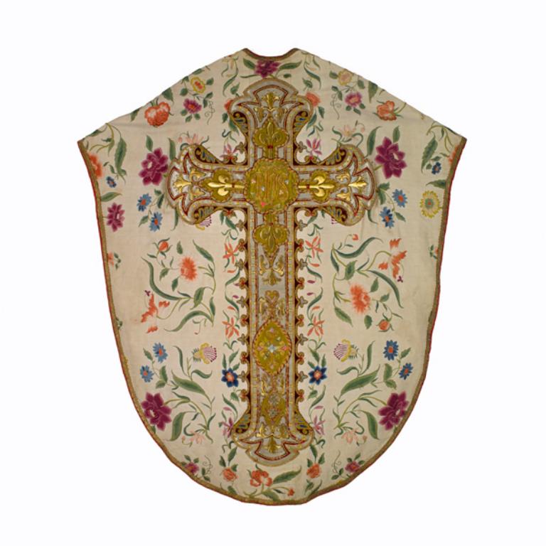 chasuble, voile de calice : ornement blanc