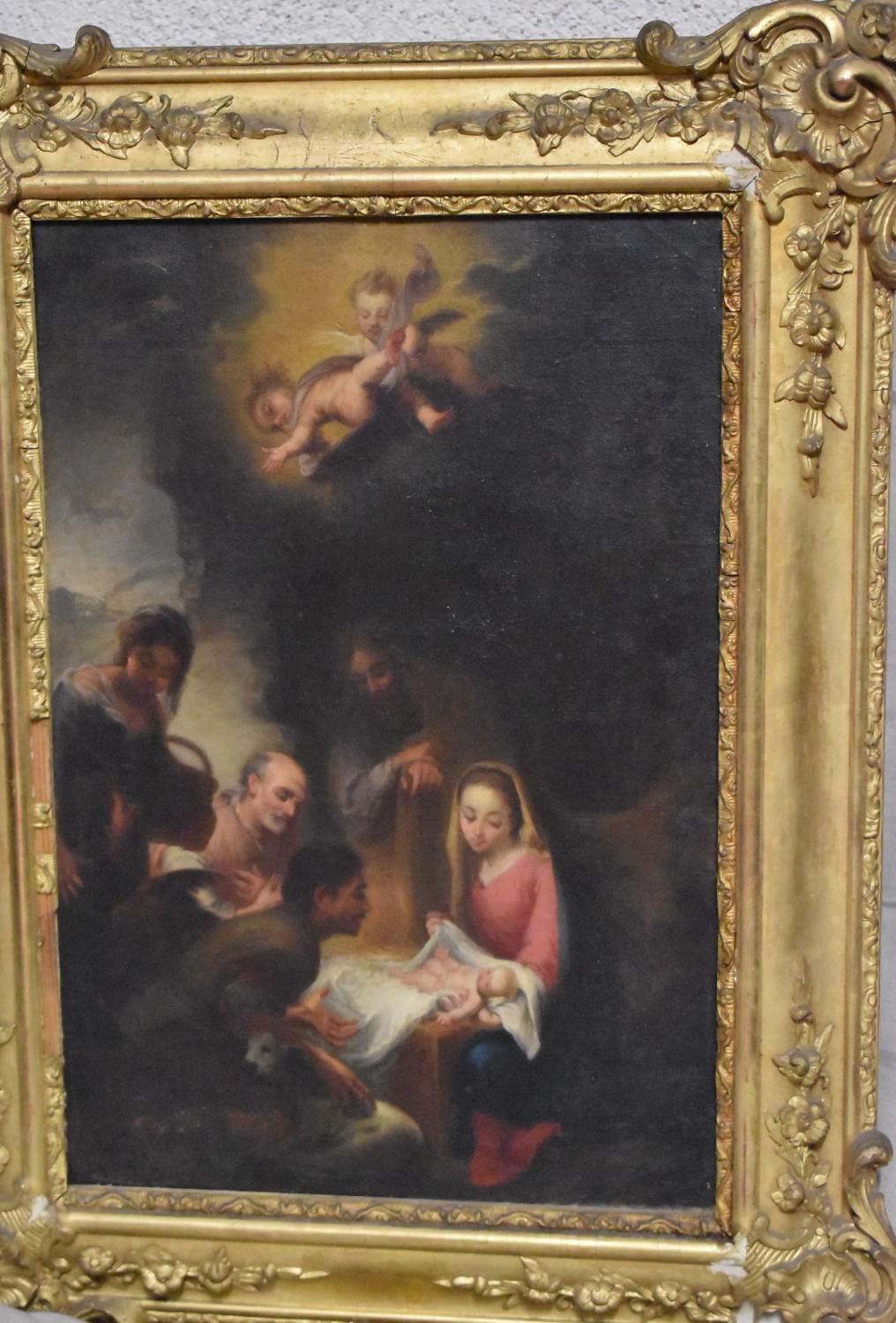 Tableaux religieux d'après Bartolomé Esteban Murillo (6) : 1. Saint Thomas de Villeneuve faisant l'aumône ; 2. Adoration des bergers (L') ; 3. Sainte Juste et sainte Rufine ; 4. Saint Felix de Cantalice ; 5. Saint Joseph et l'Enfant Jésus ; 6. Saint Jean-Baptiste