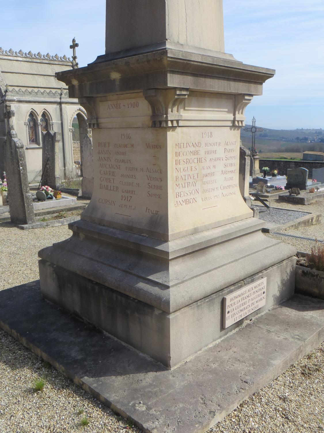 Monument aux morts de la guerre de 1870-1871 et de la guerre de 1914-1918