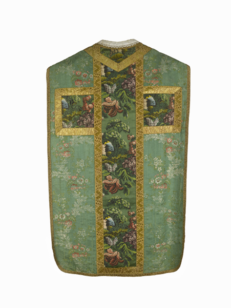 chasuble : ornement vert n°7