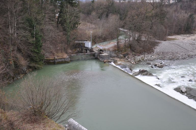 Moulin des Illettes dit Moulin du pont de Brogny actuellement Minoterie Cléchet