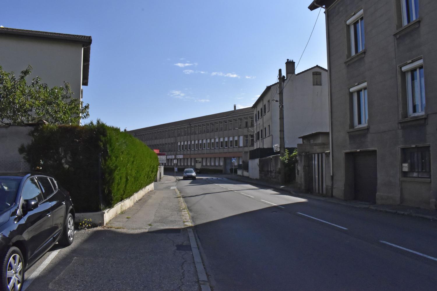 Collège d'enseignement technique, puis lycée professionnel Adrien-Testud, Le Chambon-Feugerolles, actuellement désaffecté