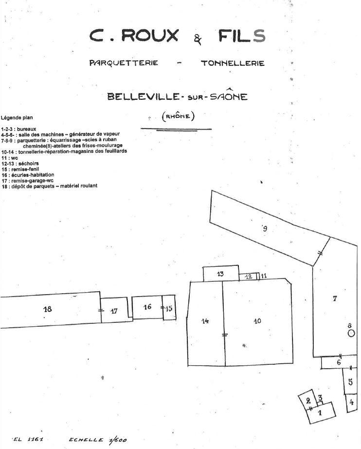 Usine C. Roux et fils tonnellerie et parqueterie