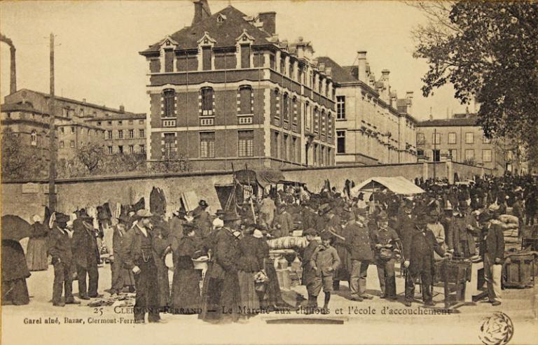 Hôtel-Dieu de Clermont-Ferrand : l'école de sages-femmes