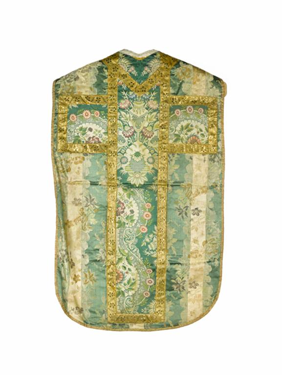 chasuble, étole, manipule : ornement vert