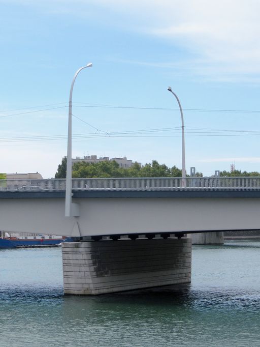 Pont routier et ferroviaire (tramway) Galliéni