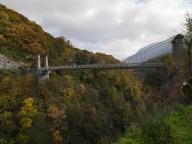 Pont suspendu dit pont de l'Abîme