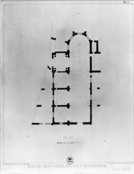 couvent d'observants et couvent de tertiaires franciscaines élisabéthaines, puis école supérieure vétérinaire, actuellement conservatoire national supérieur de musique