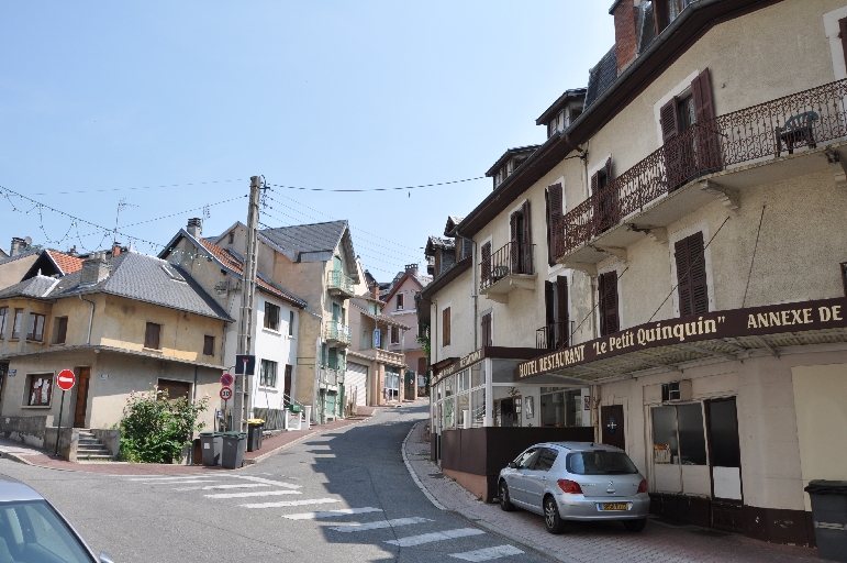 Rue de Pugny, actuellement rue du Bain-Henri-IV