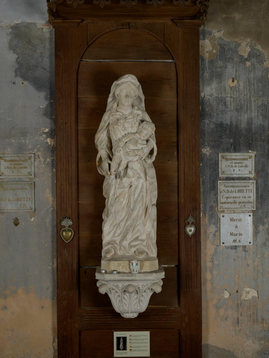 Statue : Notre-Dame de Lorette