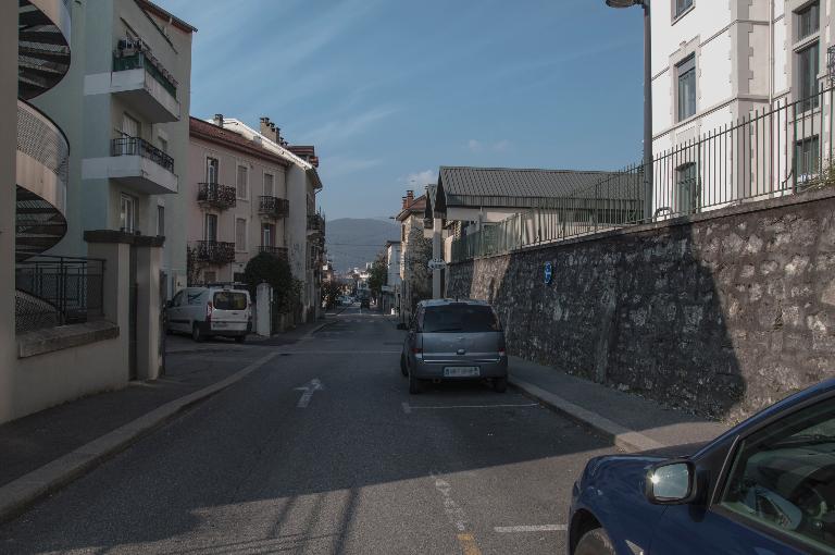 Chemin vicinal ordinaire n°15, puis rue des Fontaines, actuellement rue Vaugelas