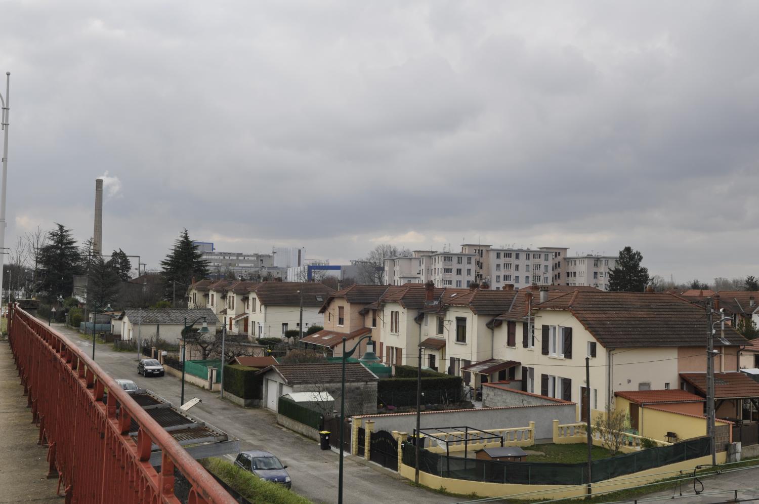 cité ouvrière de l'ancienne Société lyonnaise de soie artificielle dite Grandes maisons de la SLSA