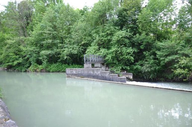 Barrage usine à tisser et Usine Duport puis Usine Duport ou Filature d'Annecy puis des Tissages de Cran