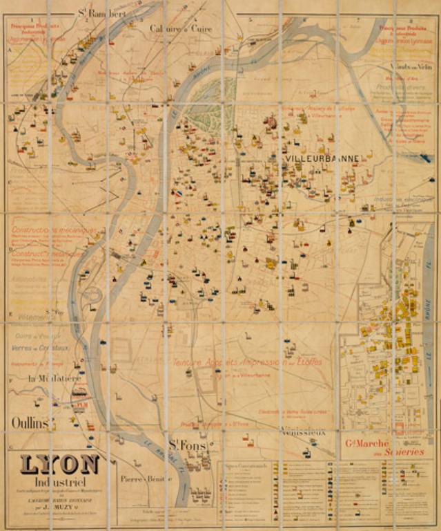 Présentation et synthèse du patrimoine industriel de la ville de Lyon