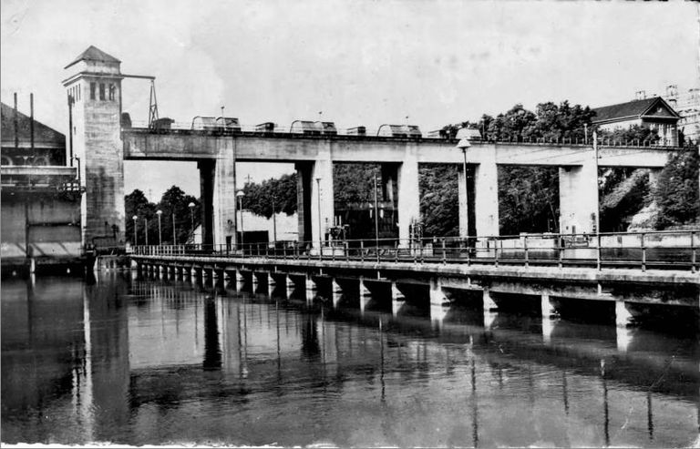 Barrage-usine hydroélectrique de Chancy-Pougny