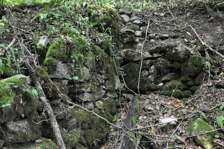 Moulins à farine Graffion actuellement vestiges