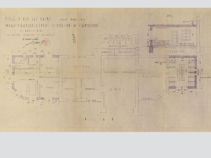 Club-house, dit pavillon Bruno Grosse