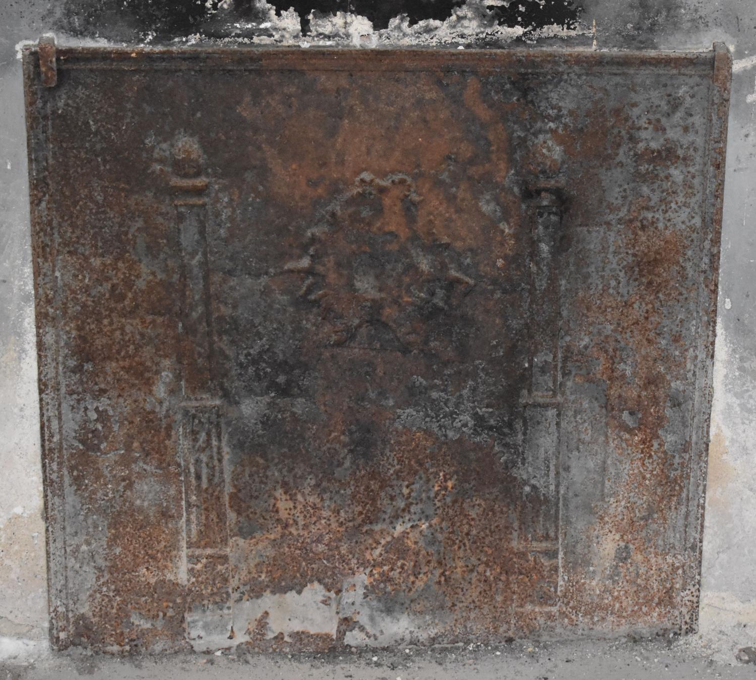 Plaque de cheminée
