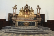 Ensemble du mobilier de la chapelle et de sa sacristie