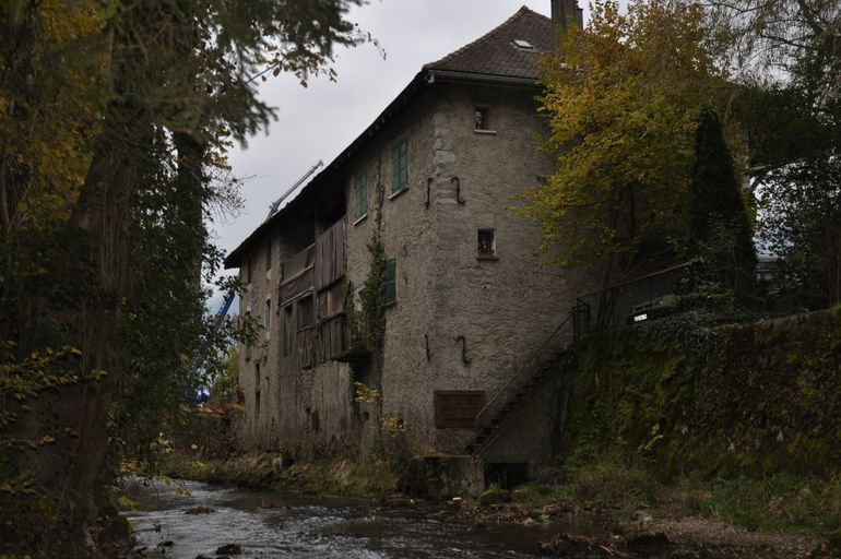 Scierie du pont de Verthier puis scierie Cattelin