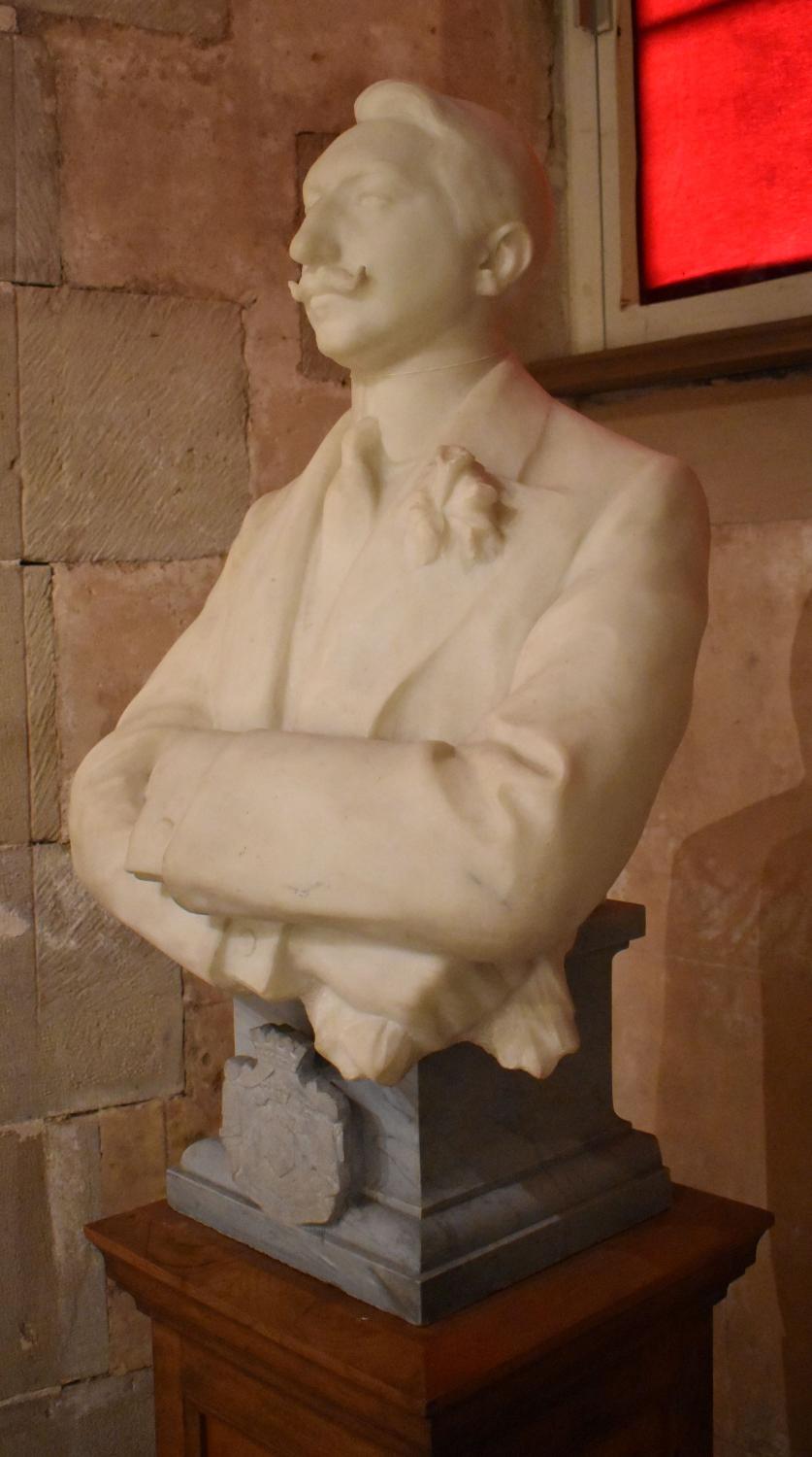 Buste de Marius Roussel - Ferdinand d'Orléans, duc de Montpensier