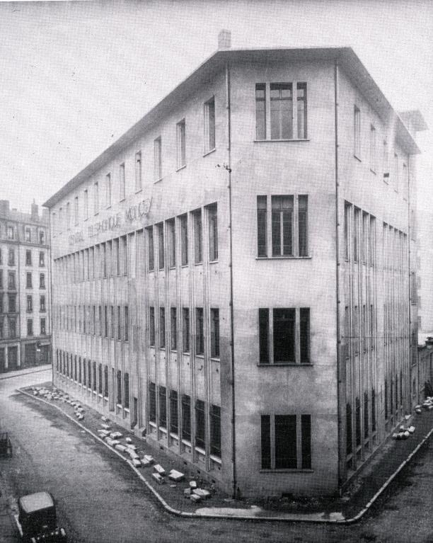 Central téléphonique Moncey rue Vaudrey