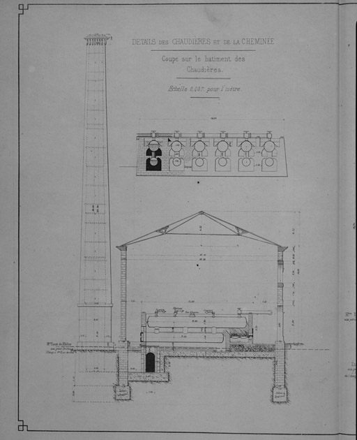 Usine des eaux de Saint-Clair et pompe de Cornouailles actuellement musée