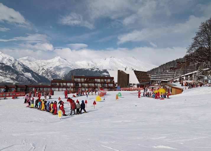 Station de sports d'hiver Arc 1600 - Pierre Blanche