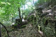Moulin à farine et foulon de la Combe à Ray actuellement vestiges