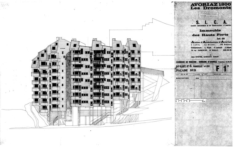 Immeuble dit résidence les Hauts-Forts