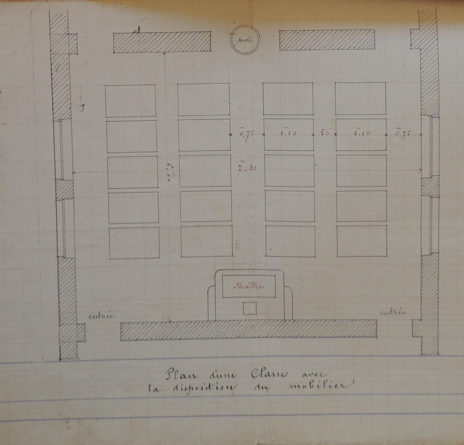 Mairie-école, actuellement mairie