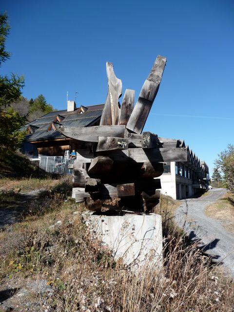 Sculpture : Forces vives (oeuvre détruite)