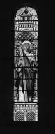 Ensemble de 13 baies : Le Christ, saint Pierre, saint Paul, saint Antoine, saint Jean-Baptiste (baies 0 à 9, 101-104)