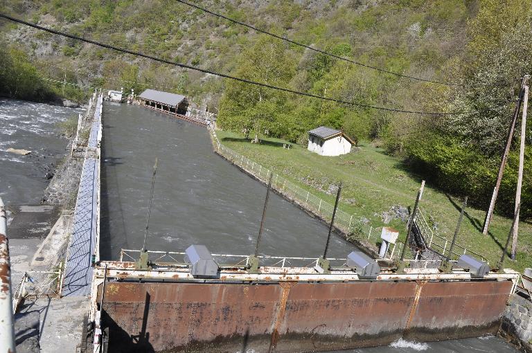 centrale et barrage des Roberts, basse vallée de la Romanche